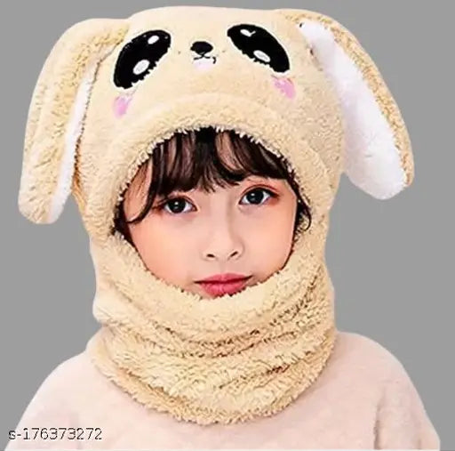 Panda Neck Collar Cap For Kids (Skin)